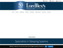 Tablet Screenshot of lordflex.com